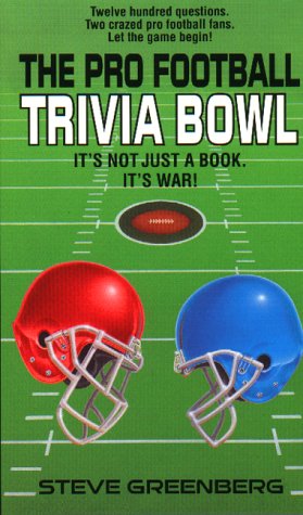 Stock image for The Pro Football Trivia Bowl for sale by SecondSale