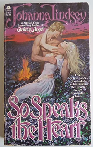 9780380814718: So Speaks the Heart (Avon Historical Romance)