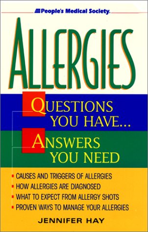 Beispielbild fr Allergies: Questions You Have.Answers You Need zum Verkauf von HPB-Ruby