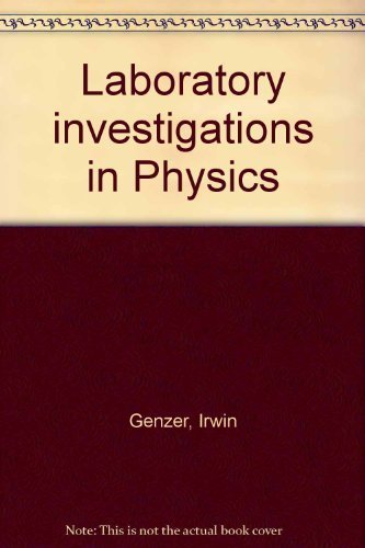 Stock image for Laboratory investigations in Physics for sale by HPB-Red