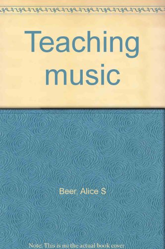 Stock image for Teaching music for sale by Wonder Book