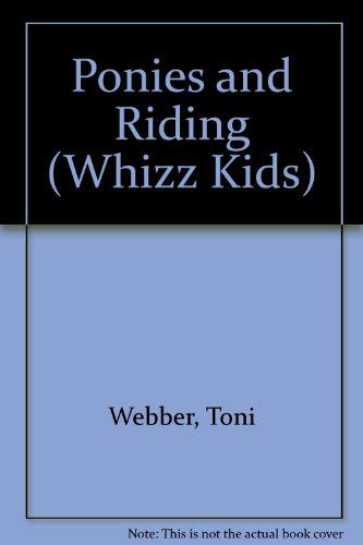 Beispielbild fr Ponies and Riding zum Verkauf von Better World Books