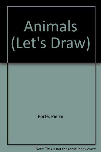 Imagen de archivo de Let's Draw Animals (Let's Draw Ser.) a la venta por Kadriin Blackwell