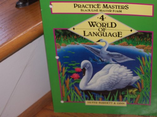 9780382109089: World of Language - Grade 4 Practice Masters Black-Line Master Form (World of Language, 4)