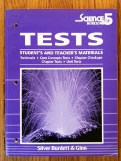 9780382172892: Science Horizons Tests: Student's and Teacher's Materials (Grade 5)