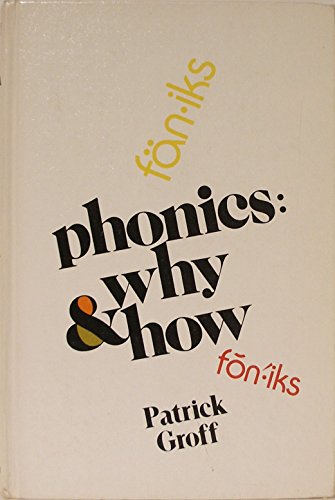 Stock image for Phonics : Why and How for sale by Better World Books