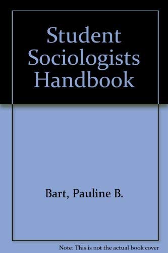 Stock image for The Student Sociologist's Handbook for sale by Better World Books