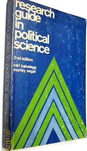 Stock image for Research Guide in Political Science for sale by Better World Books