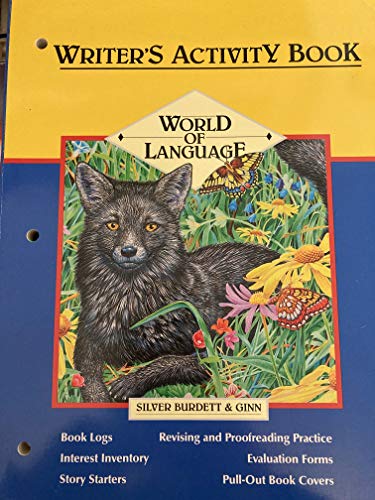 Stock image for Writer's Activity Book - World Of Language ~ Student Workbook for sale by ThriftBooks-Atlanta