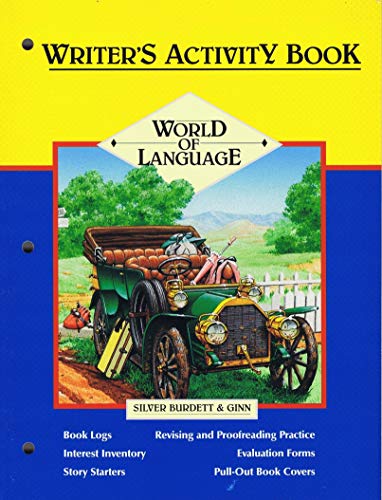 9780382212628: Writer's Activity Book World of Language Grade 6 Silver Burdett & Ginn