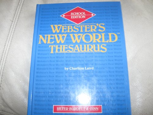 Stock image for Webster's New World Thesaurus (School Edition) for sale by HPB-Ruby