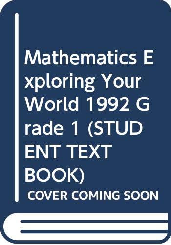 Beispielbild fr Silver Burdett & Ginn Mathematics, Exploring Your World, Grade 1: Student Soft Text, Consumable (1992 Copyright) zum Verkauf von ~Bookworksonline~