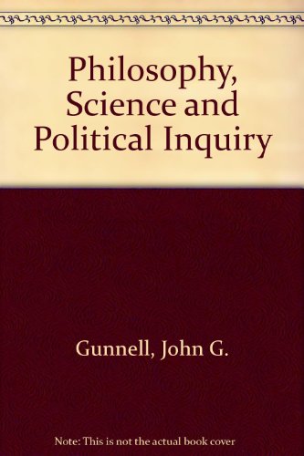 Imagen de archivo de Philosophy, Science and Political Inquiry a la venta por About Books