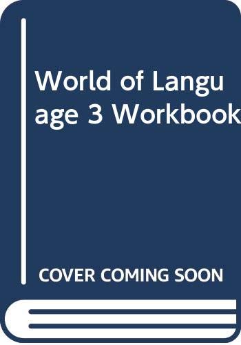 World of Language 3 Workbook (9780382252020) by Silver Burdett Ginn