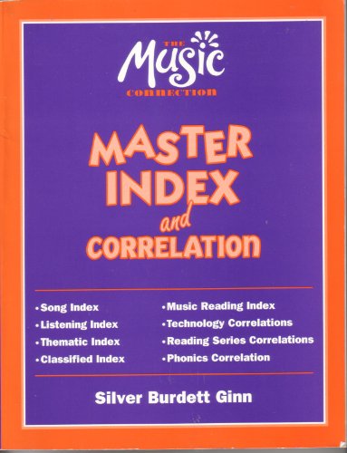 Beispielbild fr The Music Connection: Master Index And Correlation (1999 Copyright) zum Verkauf von ~Bookworksonline~