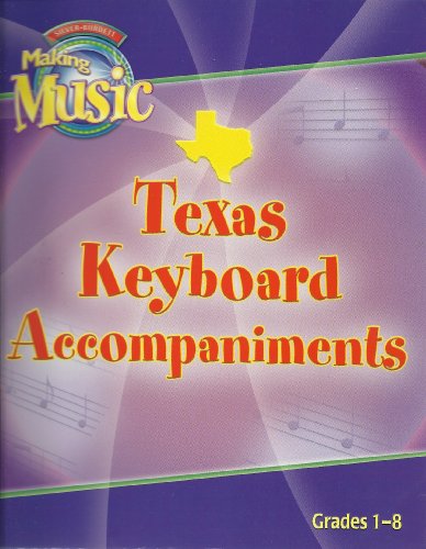 Imagen de archivo de Texas Keyboard Accompaniments Grades 1-8 a la venta por Ann Becker