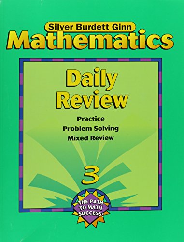 Stock image for silver burdett ginn mathematics (daily review 3) for sale by Wonder Book