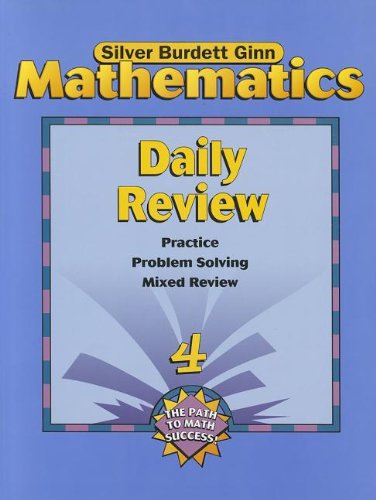 Stock image for SILVER BURDETT GINN MATHEMATICS THE PATH TO MATH SUCCESS, DAILY REVIEW WORKBOOK for sale by mixedbag