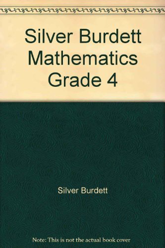 Imagen de archivo de Silver Burdett Mathematics Grade 4 a la venta por Hastings of Coral Springs