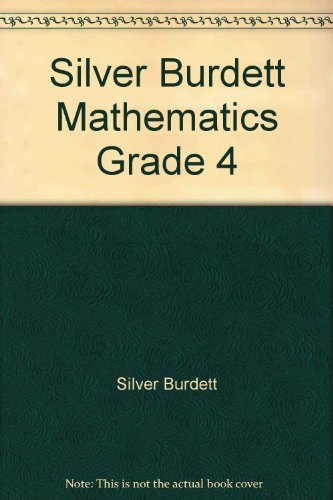 Stock image for Silver Burdett Mathematics Grade 4 for sale by Hastings of Coral Springs