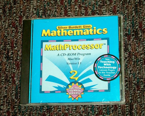 MathProcessor Grade 2 (Silver Burdett Ginn Mathematics) CD-ROM (9780382419133) by Silver Burdett Ginn