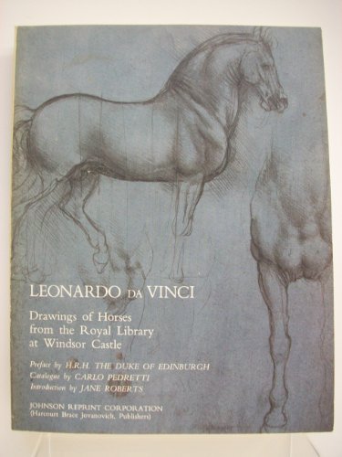 9780384452824: Leonardo da Vinci Drawings horses other animals Royal Library at Windsor Castle