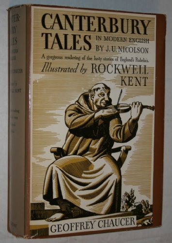 Beispielbild fr Canterbury Tales In Modern English, Illustrated by Rockwell Kent zum Verkauf von Solr Books