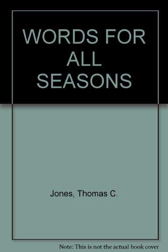 Stock image for WORDS FOR ALL SEASONS for sale by HPB-Red