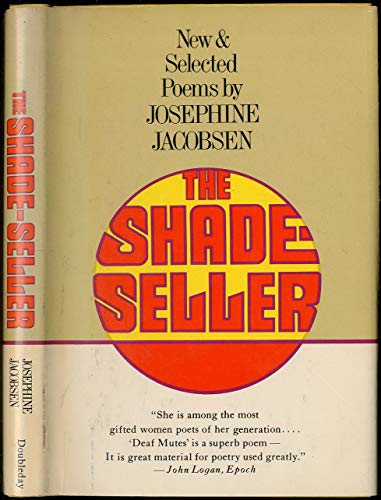Beispielbild fr The Shade-Seller; New and Selected Poems zum Verkauf von Better World Books