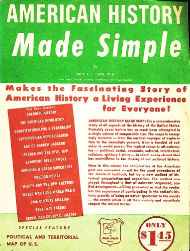 Beispielbild fr American History Made Simple zum Verkauf von Wonder Book