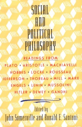 9780385012386: Social and Political Philosophy: Readings from Plato to Gandhi