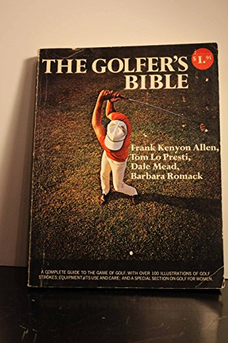 Imagen de archivo de Golfers Bible a la venta por Better World Books: West