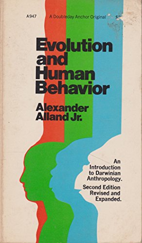 Imagen de archivo de Evolution and human behavior;: An introduction to Darwinian anthropology a la venta por Wonder Book