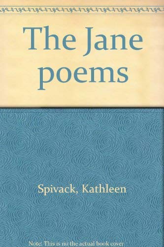 Stock image for The Jane Poems. for sale by ATGBooks