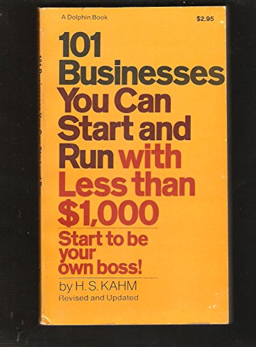 9780385022712: 101 Business You Can