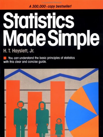 Imagen de archivo de Statistics Made Simple a la venta por Wonder Book