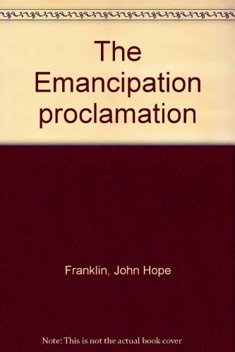 9780385032810: The Emancipation Proclamation