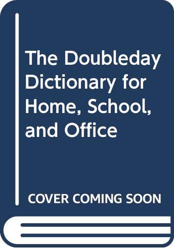 Stock image for The Doubleday Dictionary for Home, School, and Office for sale by HPB-Ruby