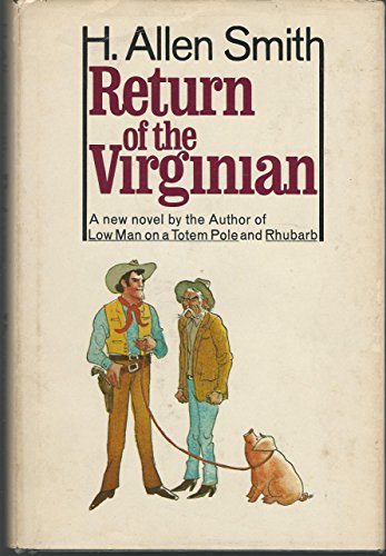 Beispielbild fr Return of the Virginian zum Verkauf von Better World Books: West