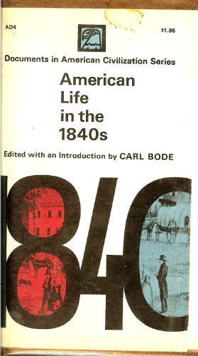 9780385034388: American Life in the 1840's