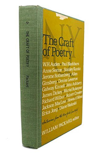 THE CRAFT OF POETRY, INTERVIEWS FROM THE NEW YORK QUARTERLY