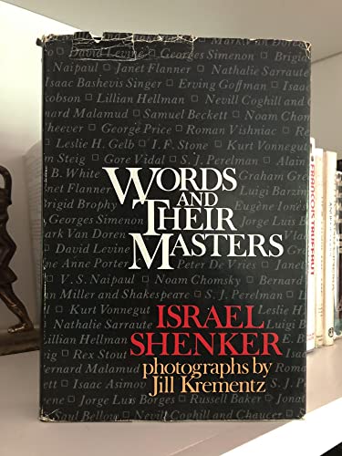 Imagen de archivo de Words and Their Masters a la venta por Better World Books: West