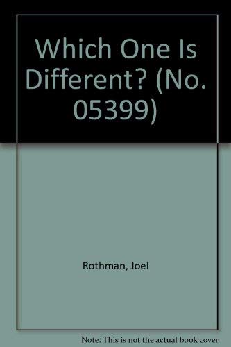 9780385036108: Which One Is Different? (No. 05399)