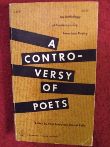 Beispielbild fr Controversy of Poets : An Anthology of Contemporary American Poetry zum Verkauf von Better World Books