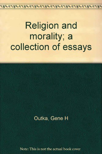 Beispielbild fr Religion and Morality: A Collection of Essays zum Verkauf von Windows Booksellers