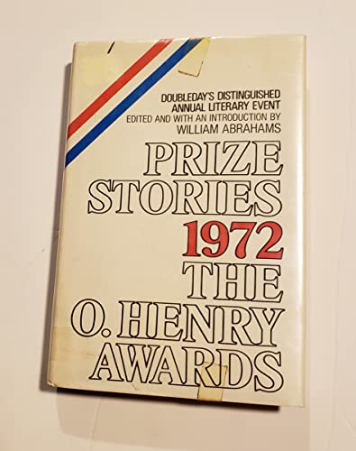 Stock image for Prize Stories 1972: The O'Henry Awards for sale by Better World Books
