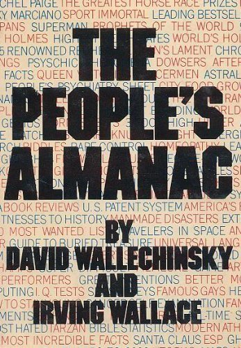 Beispielbild fr The People's Almanac zum Verkauf von Reliant Bookstore