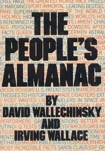 Imagen de archivo de The People's Almanac a la venta por Better World Books: West