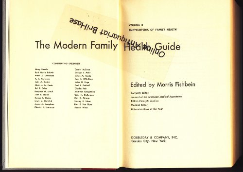 Beispielbild fr The Modern Family Health Guide. zum Verkauf von ThriftBooks-Atlanta
