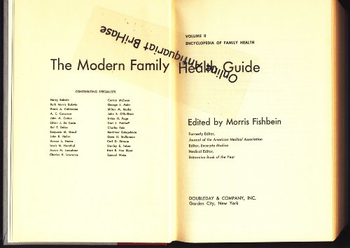 Imagen de archivo de The Modern Family Health Guide. a la venta por ThriftBooks-Atlanta